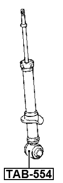 TAB-554 - BUSHING, REAR SHOCK ABSORBER