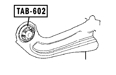 TAB-602 - REAR TRAILING ROD BUSHING