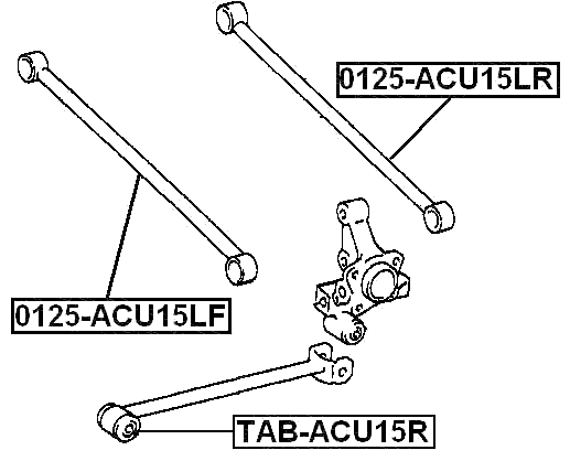 TAB-ACU15R - REAR TRAILING ROD BUSHING