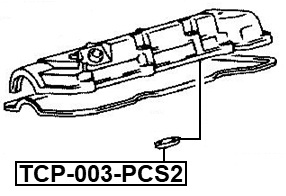 TCP-003-PCS2 - SEAL RING, SPARK PLUG TUBE PCS 2
