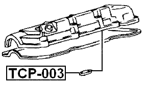 TCP-003 - SEAL RING, SPARK PLUG TUBE