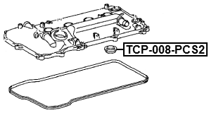 TCP-008-PCS2 - SEAL RING, SPARK PLUG TUBE PCS 2