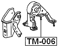 TM-006 - REAR ENGINE MOUNT