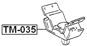 TM-035 - REAR ENGINE MOUNT