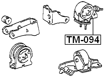 TM-094 - REAR ENGINE MOUNT