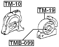 TM-10 - FRONT ENGINE MOUNT