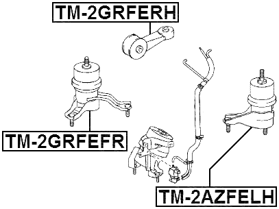 TM-2GRFERH - RIGHT ENGINE MOUNT
