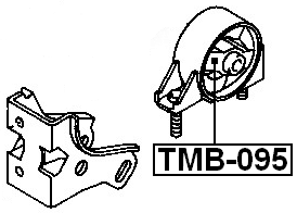 TMB-095 - REAR ENGINE MOUNT BUSHING AT