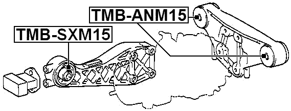TMB-ANM15 - DIFFERENTIAL MOUNT BUSHING