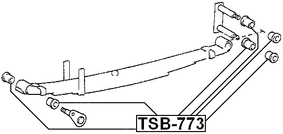 TSB-773 - REAR SPRING BUSHING
