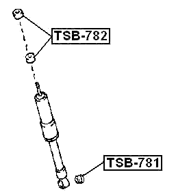 TSB-782 - REAR SHOCK ABSORBER BUSHING