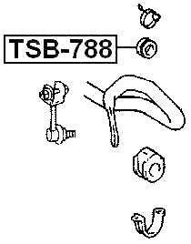 TSB-788 - FRONT STABILIZER BAR LINK BUSH