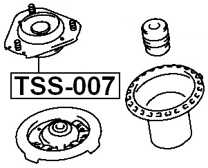 TSS-007 - FRONT SHOCK ABSORBER MOUNTING