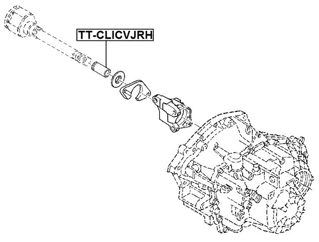 TT-CLICVJRH - DRIVESHAFT ADAPTOR SLEEVE