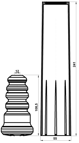VLSHB-S40IIR-KIT - BOOT WITH JOUNCE BUMPER REAR SHOCK ABSORBER KIT