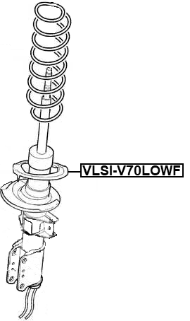 VLSI-V70LOWF - SPRING LOWER SEAT