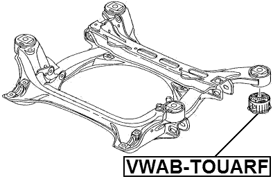 VWAB-TOUARF - SUBFRAME BUSHING
