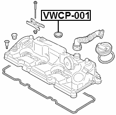 VWCP-001 - O-RING FUEL INJECTOR