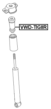 VWD-TIGIIR - FRONT SHOCK ABSORBER JOUNCE BUMPER