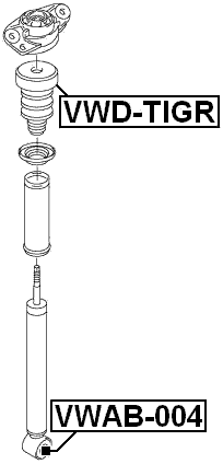 VWD-TIGR - REAR SHOCK ABSORBER JOUNCE BUMPER