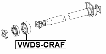 VWDS-CRAF - DRIVE SHAFT COUPLING