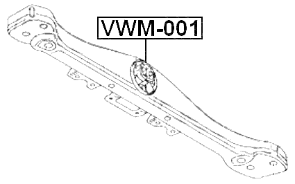 VWM-001 - TRANSMISSION MOUNT