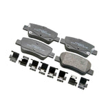0101-ADT270R - PAD KIT, DISC BRAKE, REAR - KIT (WITH ANTI SQUEAL SHIM) Braking System, Brake Pads