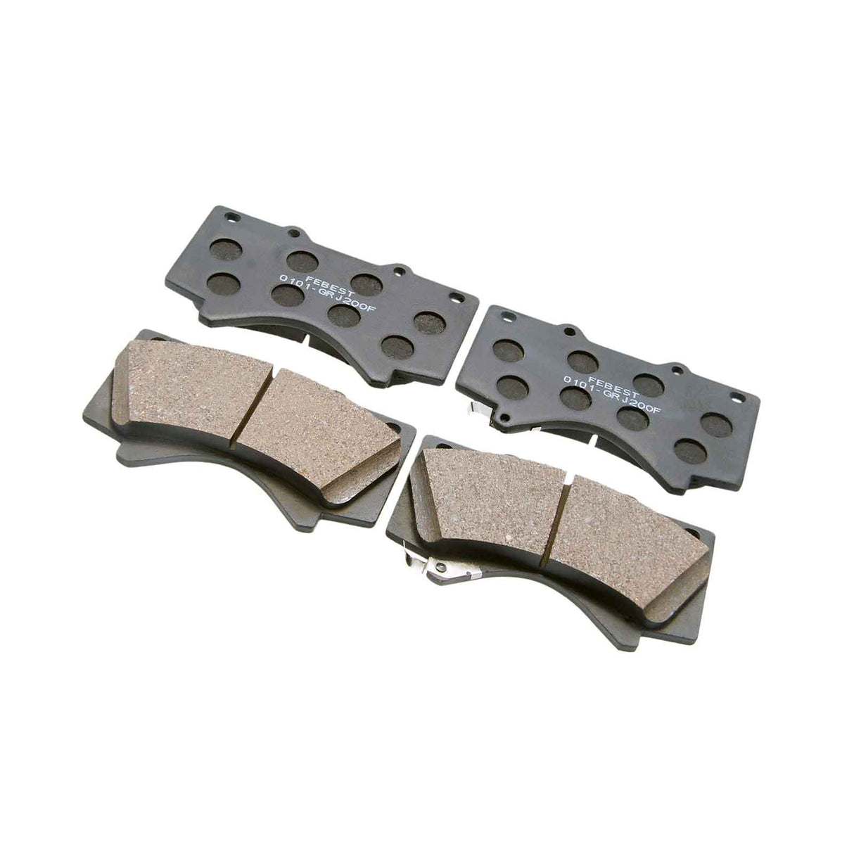 0101-GRJ200F - PAD KIT, DISC BRAKE, FRONT Braking System, Brake Pads