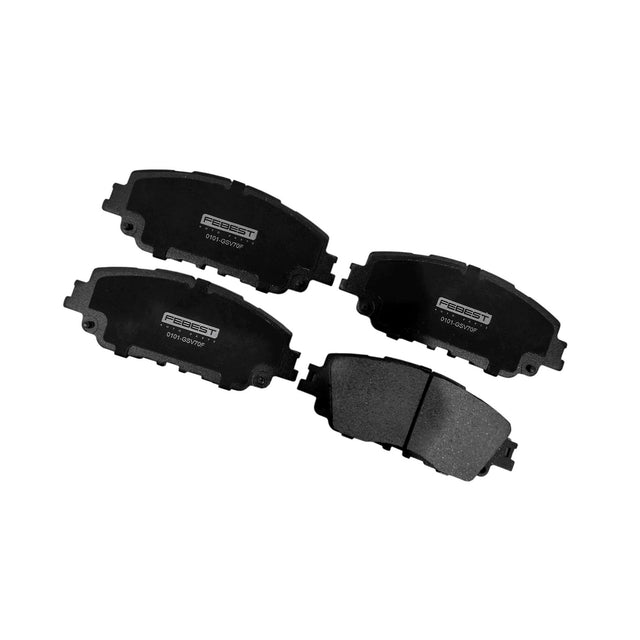 0101-GSV70F - PAD KIT, DISC BRAKE, FRONT (WITH ANTI SQUEAL SHIM) Braking System, Brake Pads