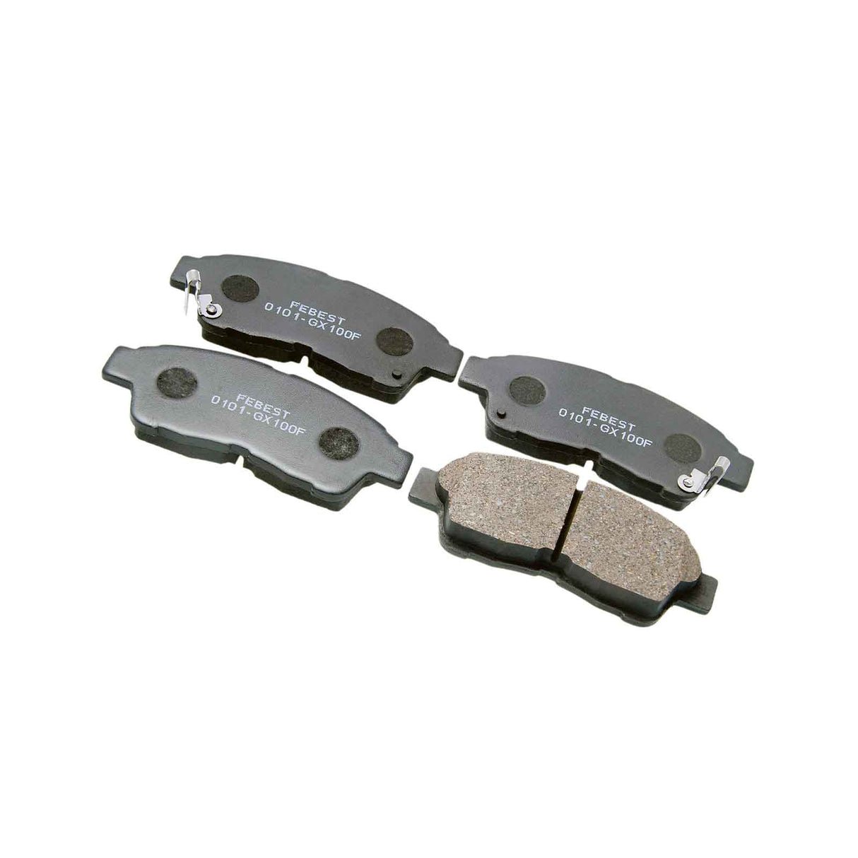 0101-GX100F - PAD KIT, DISC BRAKE, FRONT Braking System, Brake Pads