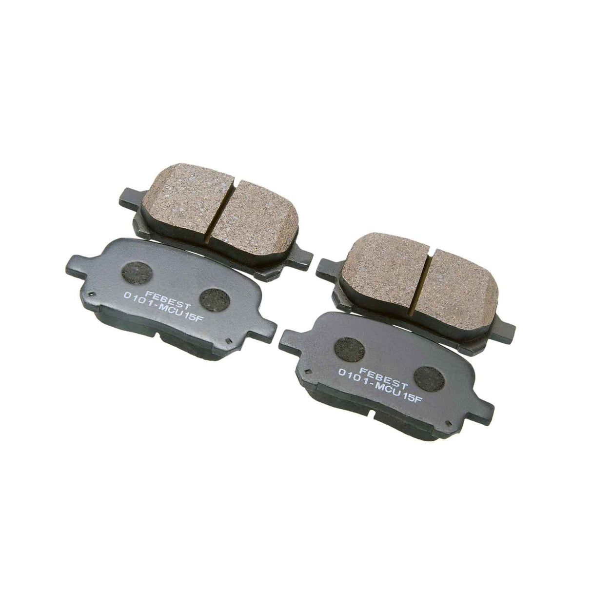 0101-MCU15F - PAD KIT, DISC BRAKE, FRONT Braking System, Brake Pads