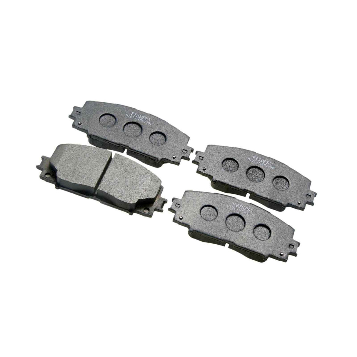 0101-NSP130F - PAD KIT, DISC BRAKE, FRONT Braking System, Brake Pads