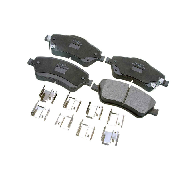 0101-ZRE150F - PAD KIT, DISC BRAKE, FRONT - KIT (WITH ANTI SQUEAL SHIM, WITH BRACKETS) Braking System, Brake Pads