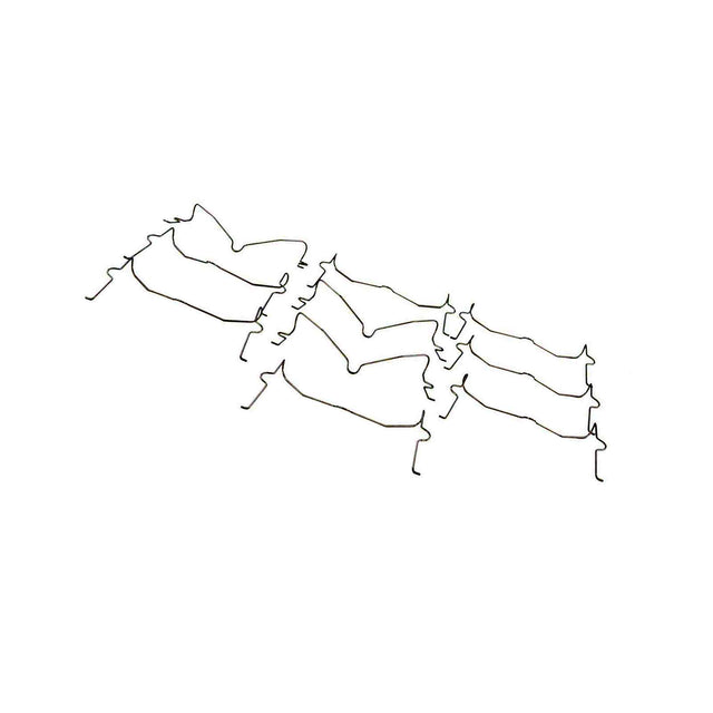 0103-004-PCS10 - ANTI-RATTLE SPRING, DISC BRAKE PADS PCS 10 Braking System, Fitting Kit