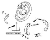 01100-FZJ70R-KIT - PARKING BRAKE CABLE