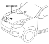 01101-GDJ150F - CABLE ASSEMBLY HOOD LOCK CONTROL