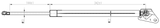 01117-010LH - TAILGATE GAS STRUT LEFT (WITH BRACKET) L505/810N