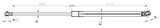 01117-011 - BONNET GAS STRUT L513/200N
