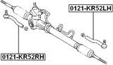 0121-KR52RH - STEERING TIE ROD END RIGHT