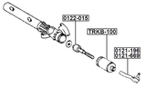 0122-015 - STEERING TIE ROD