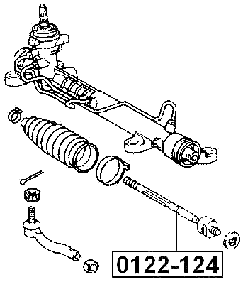 0122-124 - STEERING TIE ROD