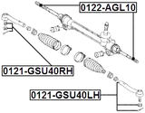 0122-AGL10 - STEERING TIE ROD