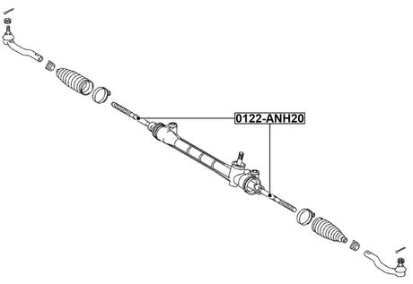 0122-ANH20 - STEERING TIE ROD