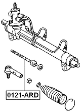0122-ARD - STEERING TIE ROD