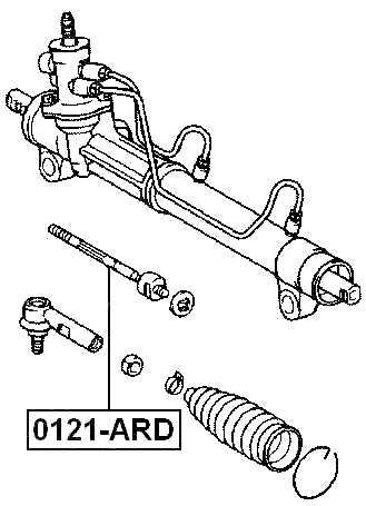 0122-ARD - STEERING TIE ROD
