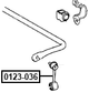 0123-036 - REAR STABILIZER LINK