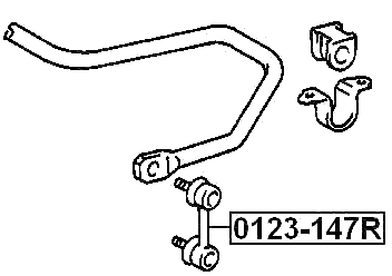 0123-147R - REAR STABILIZER LINK