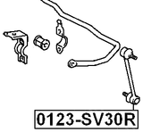 0123-SV30R - REAR STABILIZER LINK