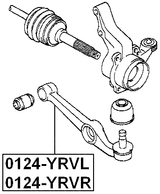 0124-YRVL - LEFT FRONT ARM