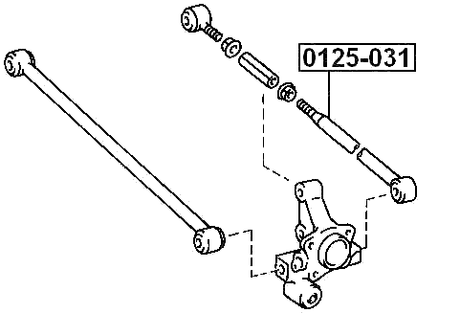 0125-031 - REAR LATERAL LINK